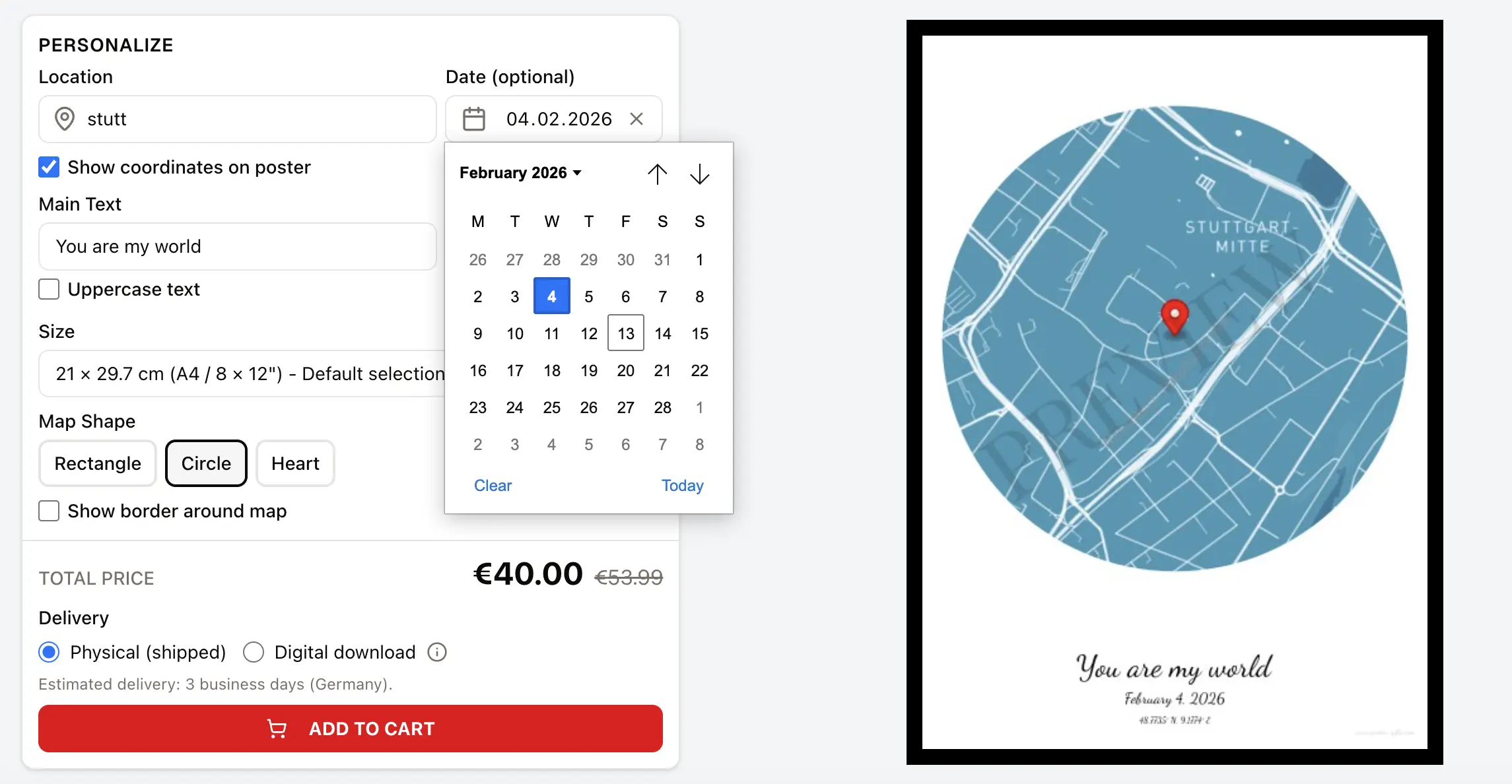 Custom Map Poster Generator - Image 8